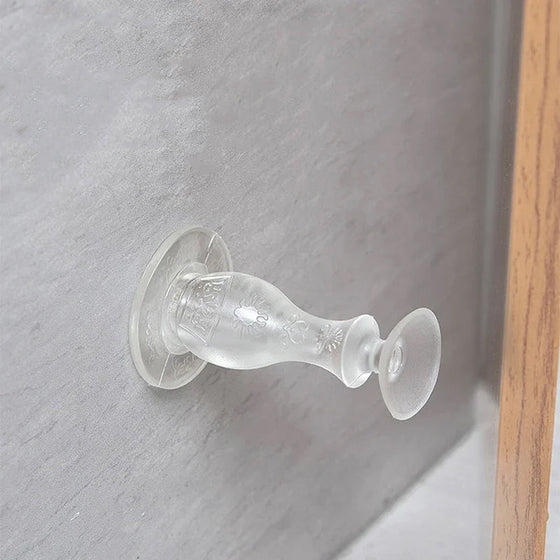 Genomskinlig silikonkollisionsskydd för dörrar