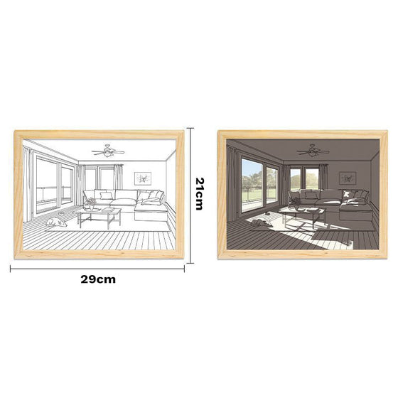 Belysning Målning Dekoration