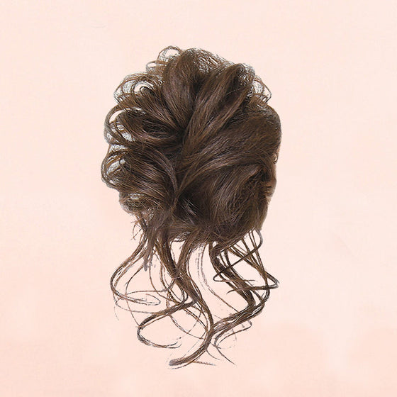 Rufsig bulle-hårstycken