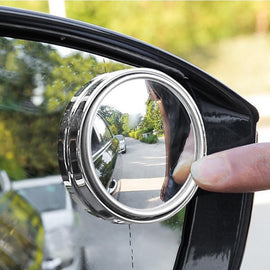 Justerbara bilspeglar för döda vinklar