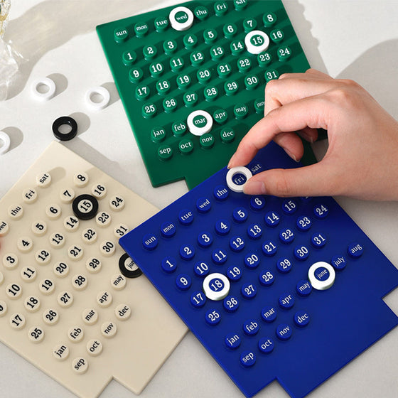 Manuell DIY-loopkalender