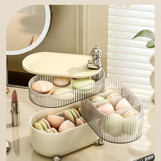 360° Rotations skrivbordsorganisatör