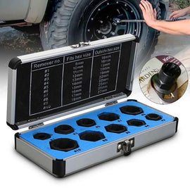 Mutterdragarsats - Ta bort skadade muttrar