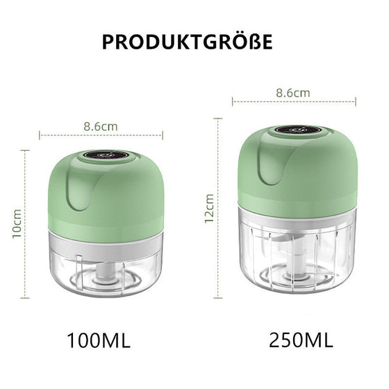 USB uppladdningsbar elektrisk vitlökskvarn