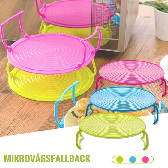 Vikbar mikrovågsbricka (2 st)