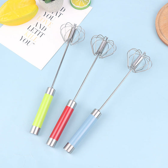 Rostfritt stål Semi-Automatisk Visp