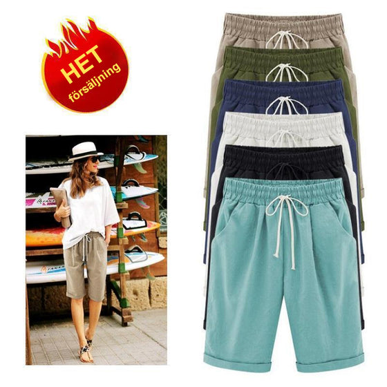 Lösa shorts för kvinnor