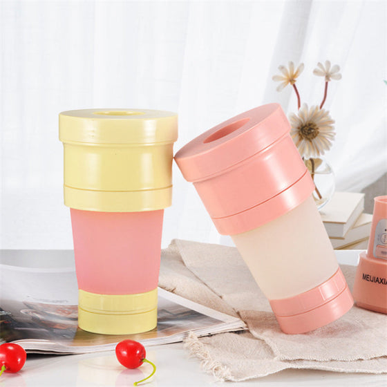 Hopfällbar Mini-Juicepresskopp