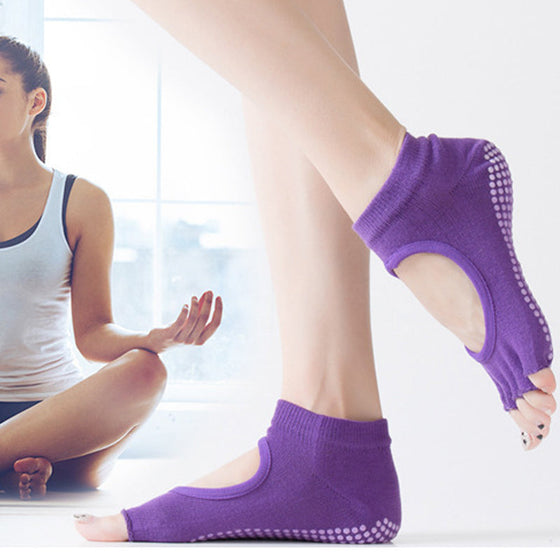 Halkfria yogastrumpor