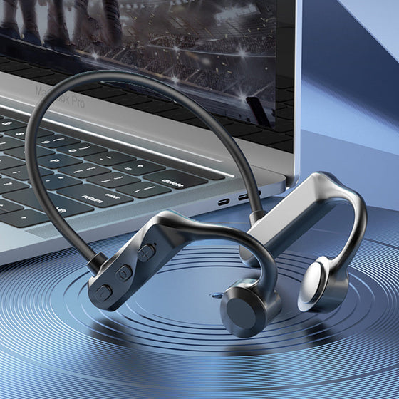 Benlednings sport bluetooth hörlurar