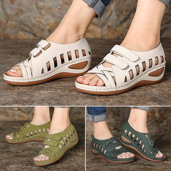 Spänne cutout romerska skor