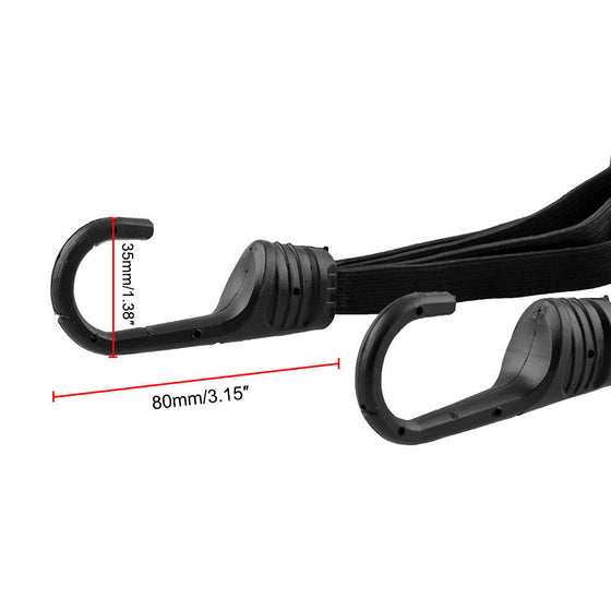 Stark bungee-rem för motorcykelhjälm