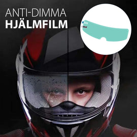 Anti-dimma eller regn hjälmfilm