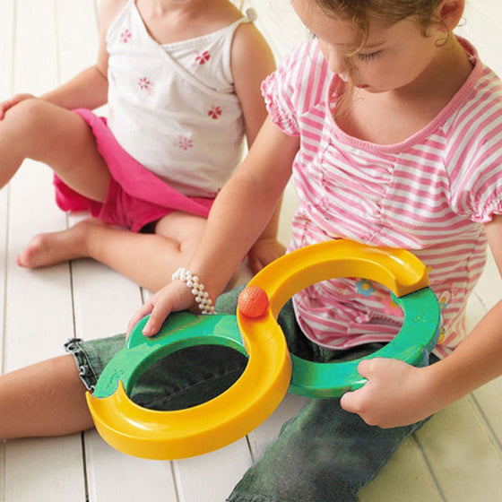 8-formad oändlig loop spårleksak