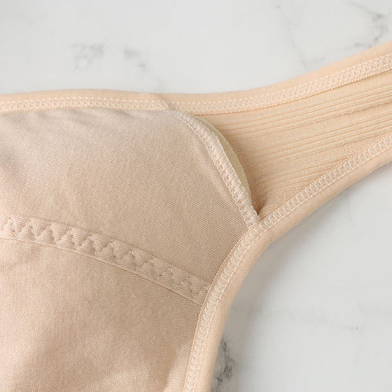 Bekvämt icke förstyvande andningsbar bomullsbh