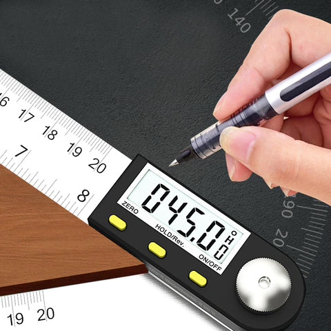 Elektronisk digital displayvinkellinjal