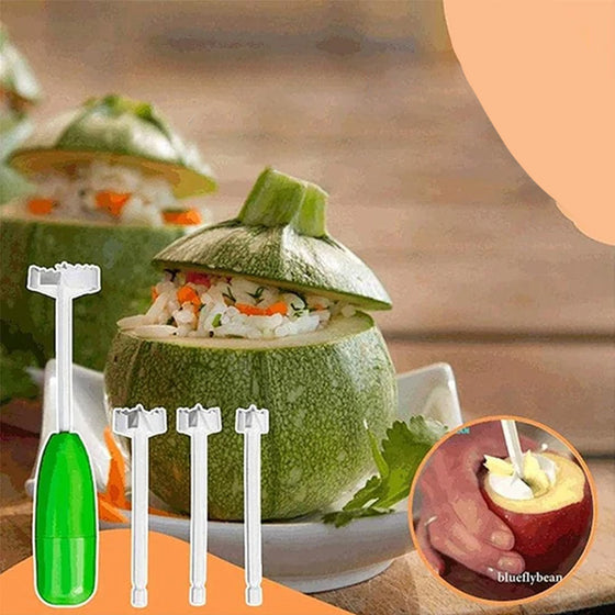 Ihålig veggieborr i hammarstil (1 set)