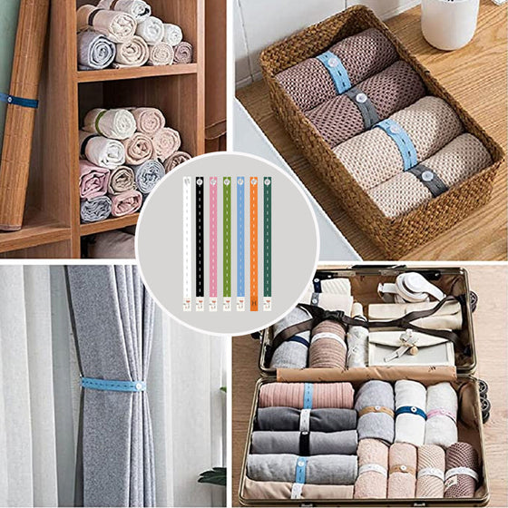 Elastiskt band för klädförvaring