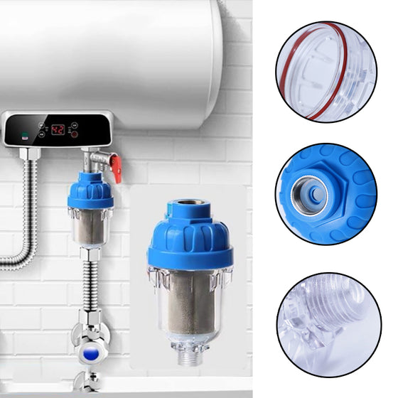 Litet vatten förfilter för hemmet