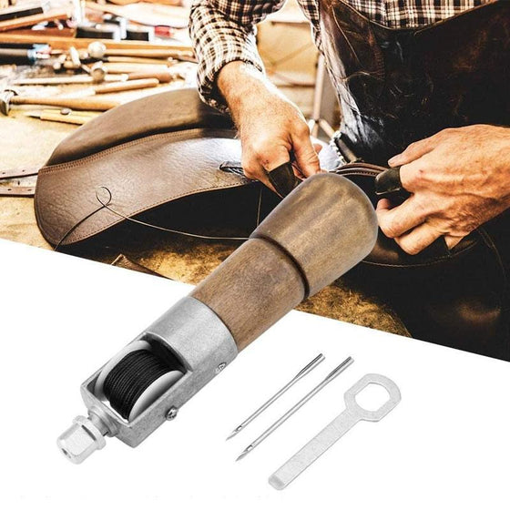 Handsymaskin för Läder