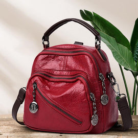 Multifunktionell axelväska för ryggsäck