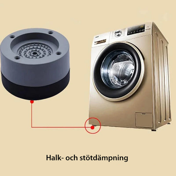Gummifötter för Tvättmaskin