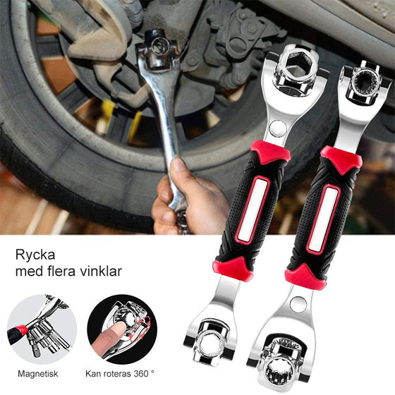 52 i 1 Universal Socket Skiftnyckel