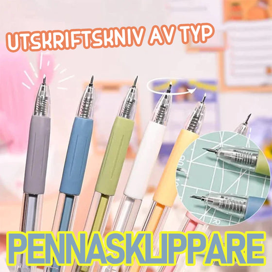 Morandi tecknade mönster student verktyg kniv Penna