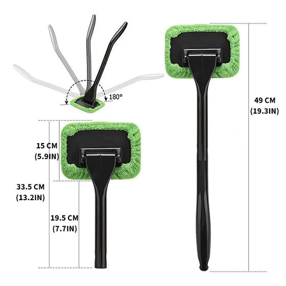 Fönsterrengörare i mikrofiber