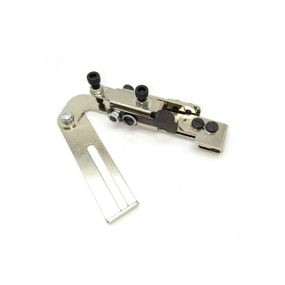 Blixtlåsfot för stygnlinjepositionering