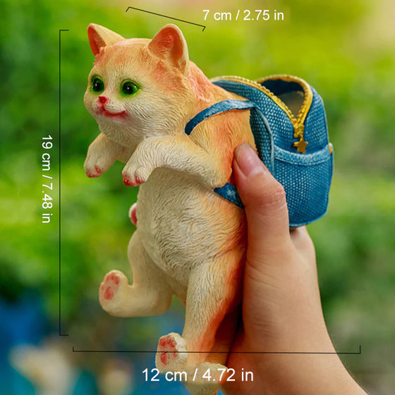 Härlig kreativ trädgård prydnad