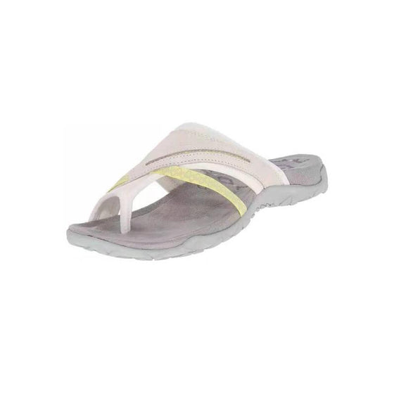 Andningsbara sandaler i mesh och läder