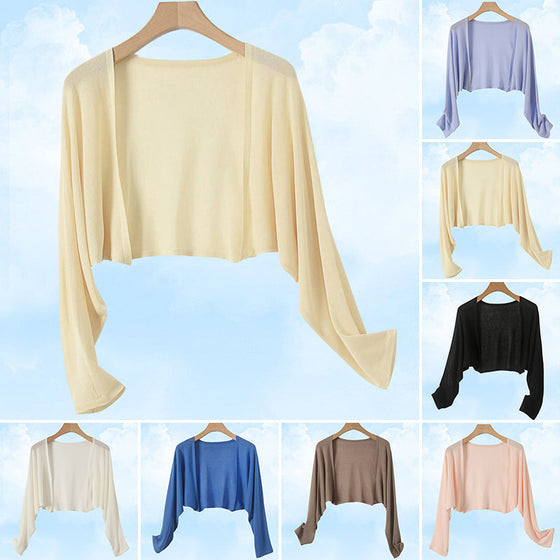 Håll dig sval och snygg solstickad kofta