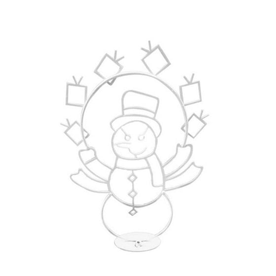 Lekfullt animerat snöbollsljus