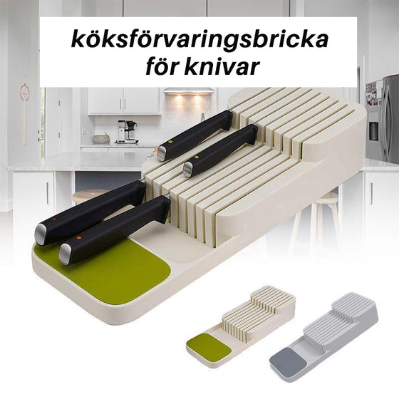 Köksförvaringsbricka för knivar