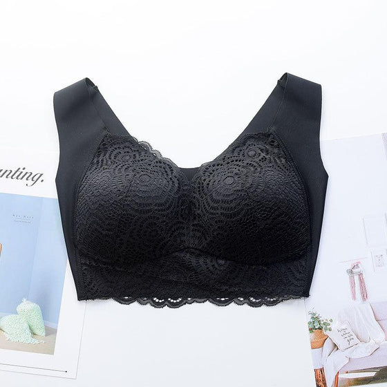 Sömlös Spets BH- Bekväm passform & Byst lyft