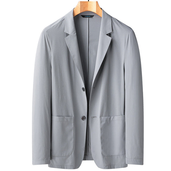 Lätt och andningsbar kavaj i ett lager för män