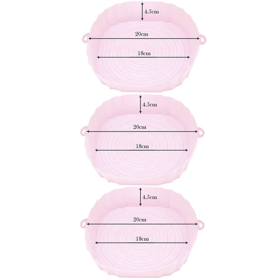 Permanenta silikonbrickor för Air Fryer
