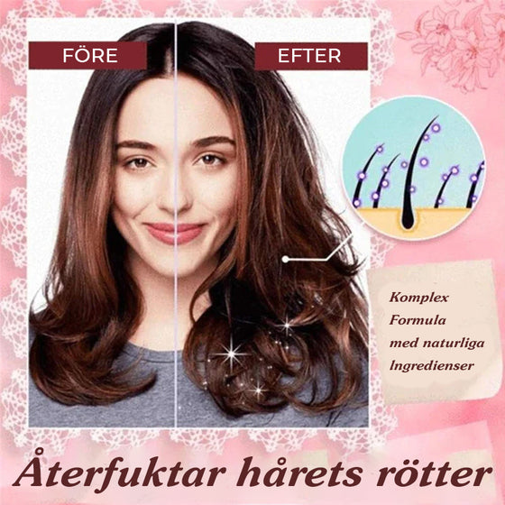 Naturligt växtprotein hårförtjockningsspray