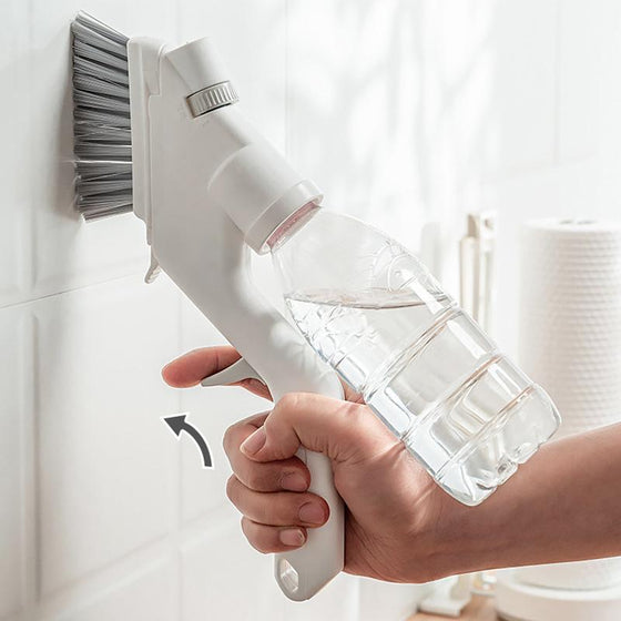 Rengöringsborste Med Vattensprut (4 delar)