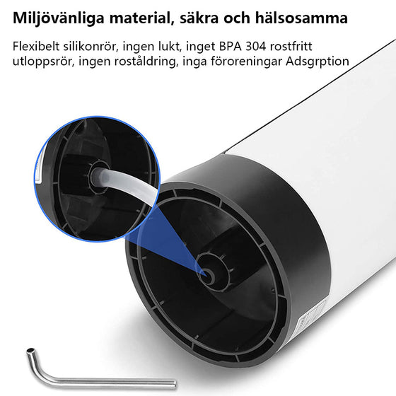 Bärbar elektrisk vattendispenser