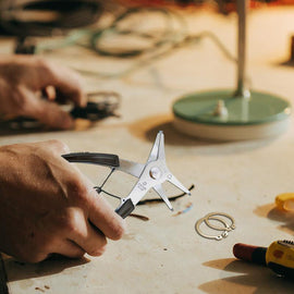 2-i-1 Snap ring tång