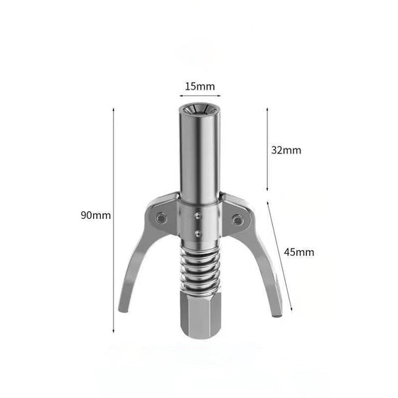 Starkt lås på fettkopplingar med 18 tums fjäderflexslang