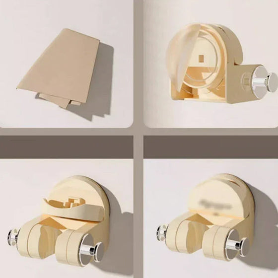 Integrerad sugkoppduschställning