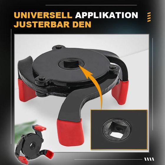 Trekäfts oljefilternyckel