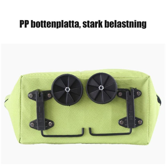 Shoppingväska med hjul | EKO-vänlig（🔥Köp 2, -10%🔥）