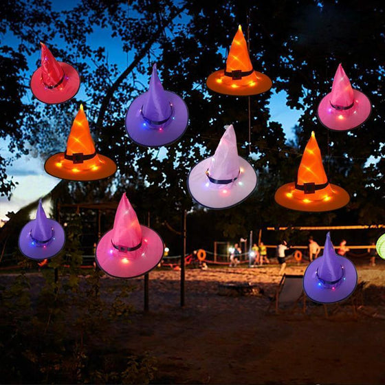 Halloween dekorationer häxhatt