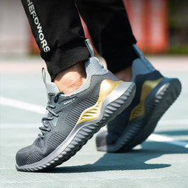 Flygande vävda skyddsskor för alla årstider