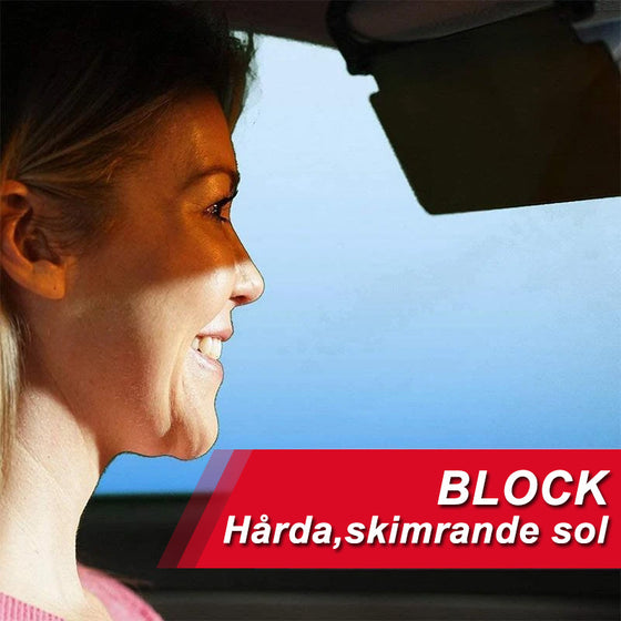 Bländskyddande solskydd