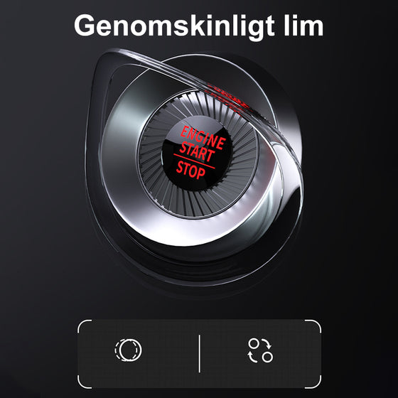 Tändningsknapp för bilmotor